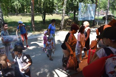 Семейный лагерь. Приезд участников